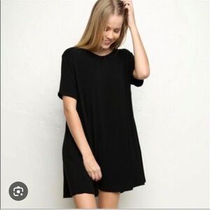 Black Brandy Melville T Shirt Dress